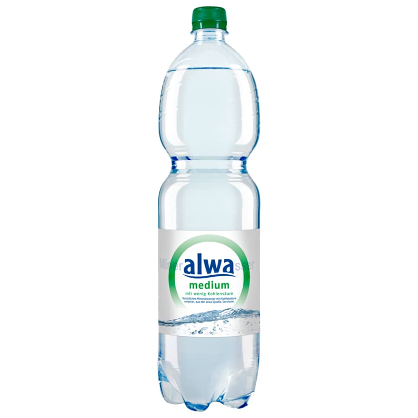 Alwa Medium mit wenig Kohlensäure 1,5l